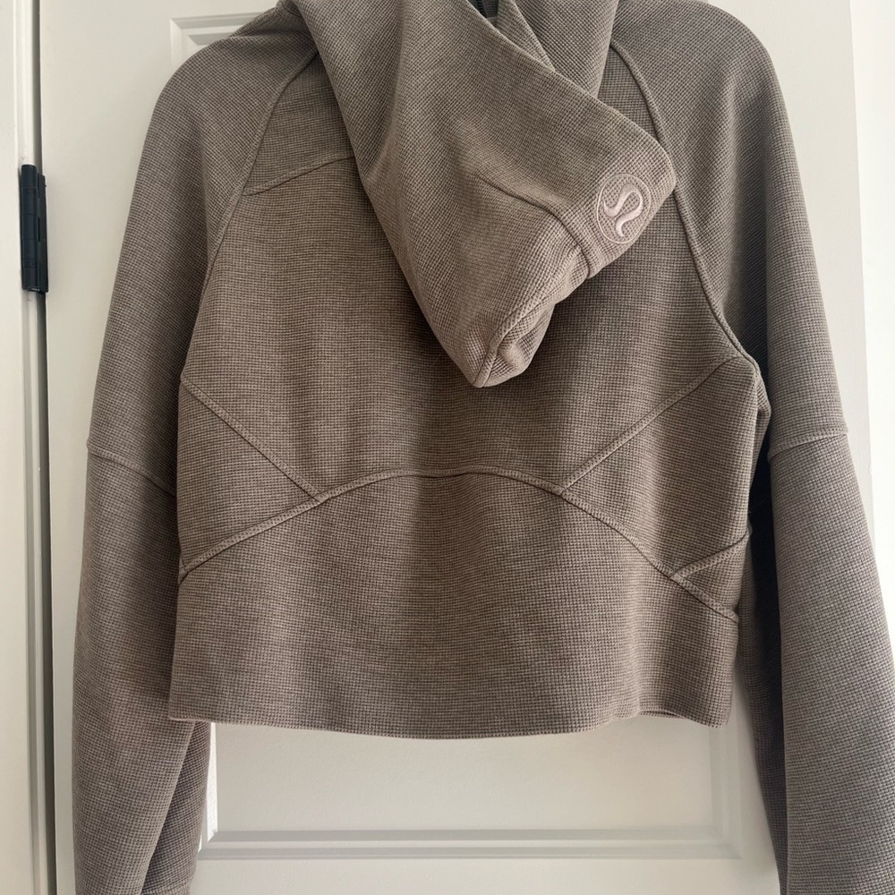 lululemon Scuba waffle Mid Rise Wide-Leg Pant & Jacket - Picture 9 of 16